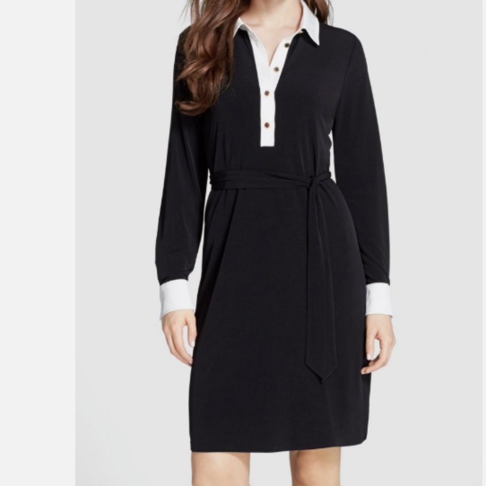 WORN ONCE! Ivanka Trump Long Sleeve Dress, XS